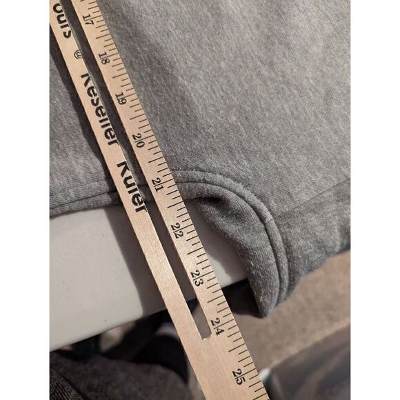 Laundry By Shelli Segal Women Gray Cotton Blend Sweatshirt Dress Size Medium - Picture 11 of 12